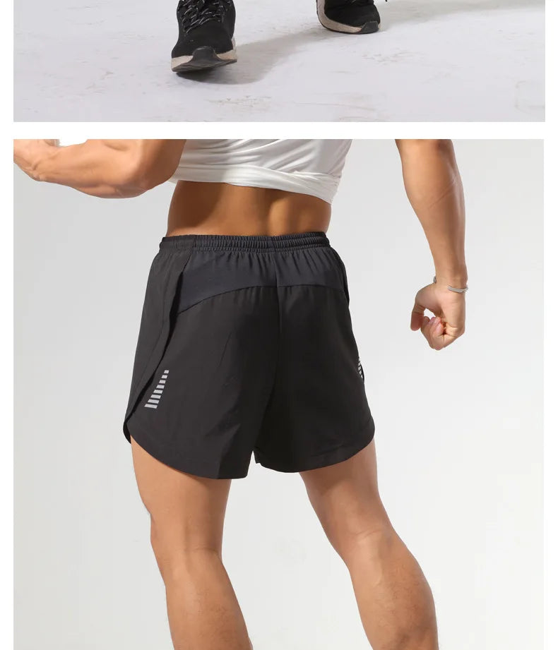 Men Quick Dry Loose Running Shorts