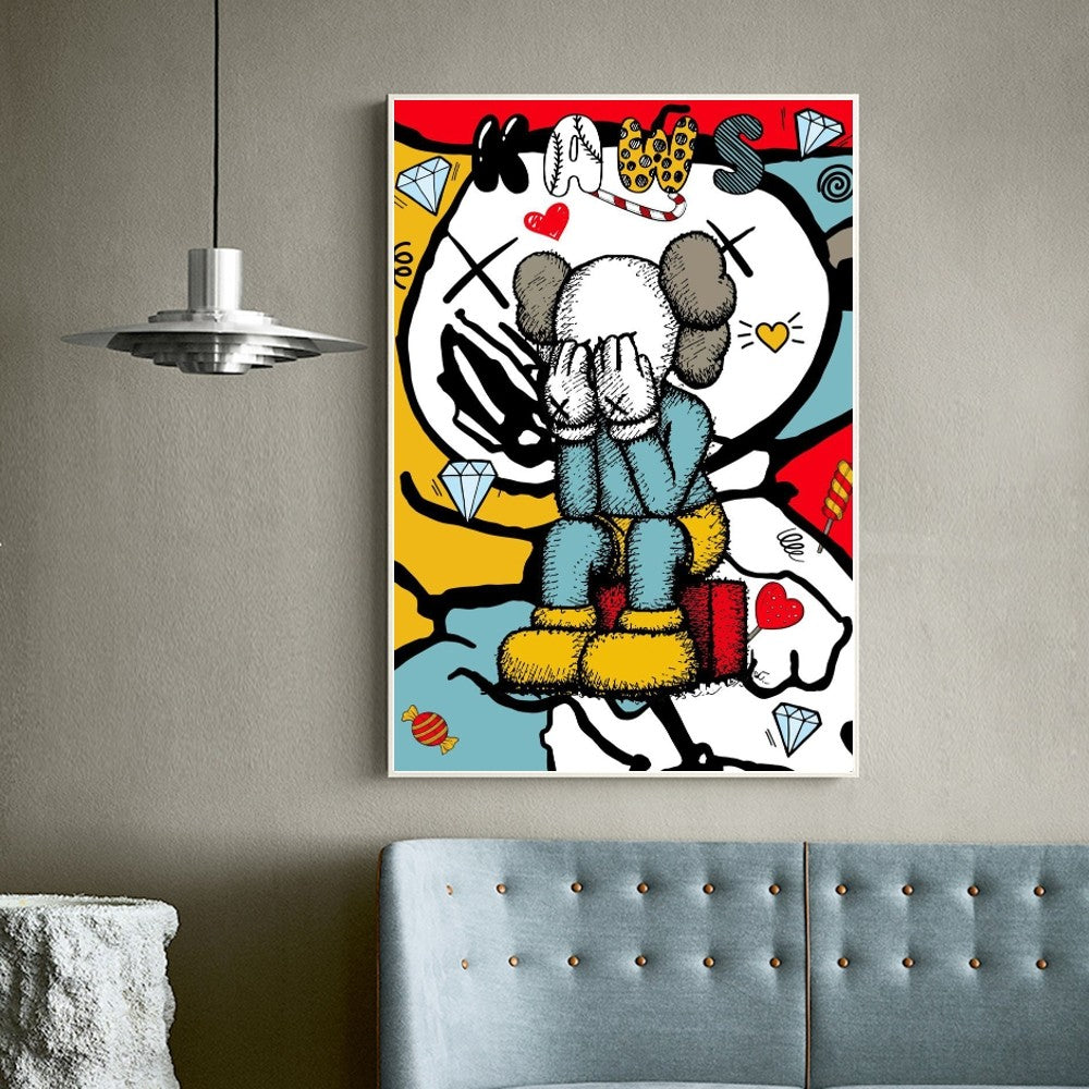 Abstract Cartoon Graffiti