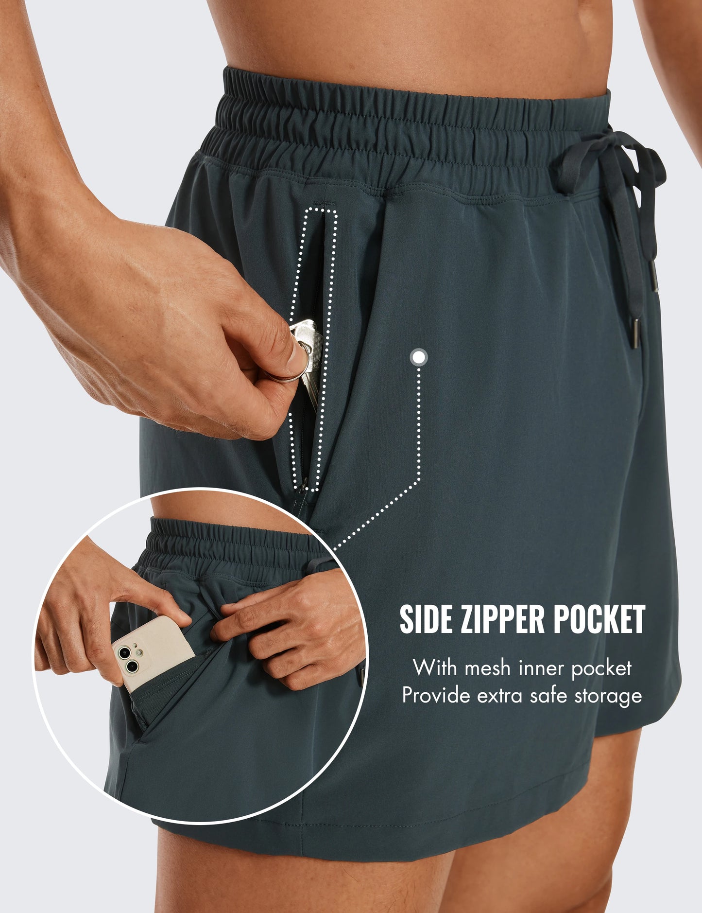 Running Shorts with Pockets