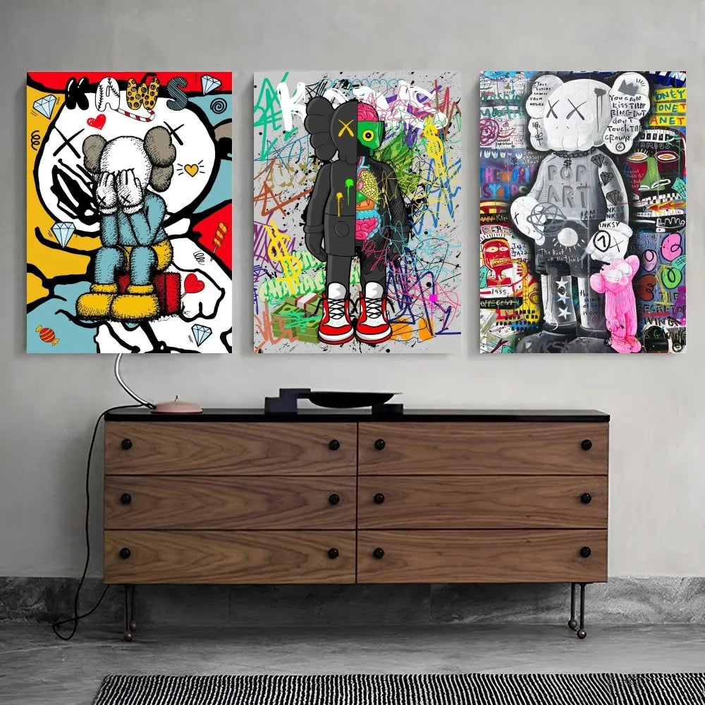 Abstract Cartoon Graffiti